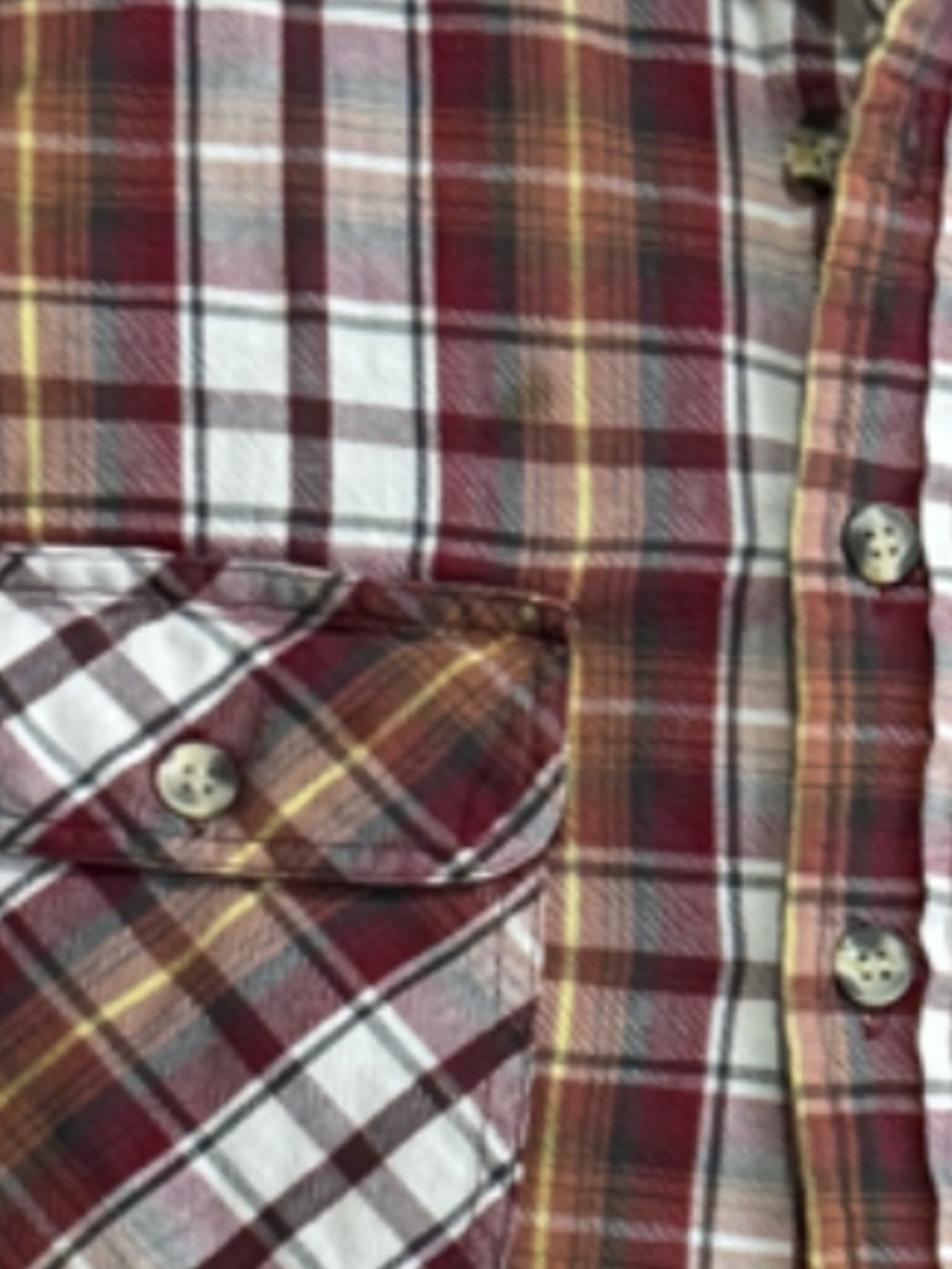 Vintage Cold Storage Plaid Jacket Shacket Sz L Quilted Lining Chore Barn Grunge - Picture 13 of 13